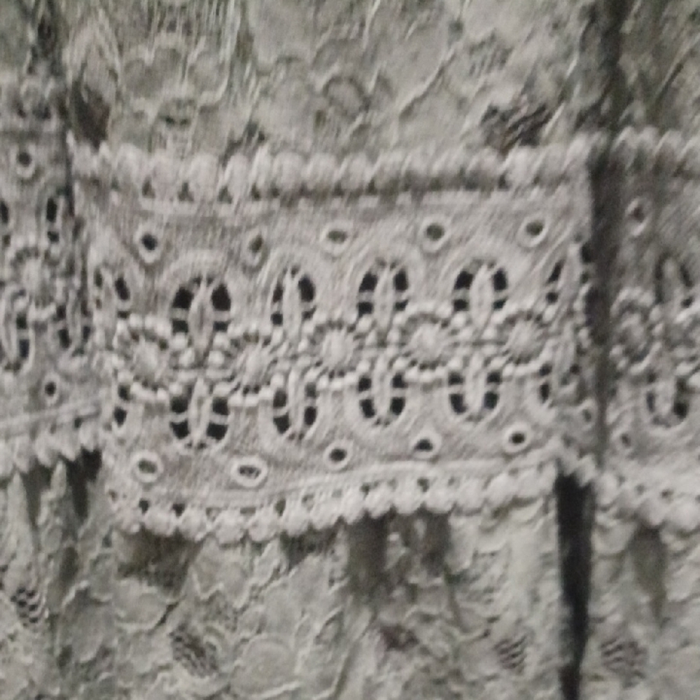 Chic Olive Lace Maxi Skirt - Picture 6 of 6
